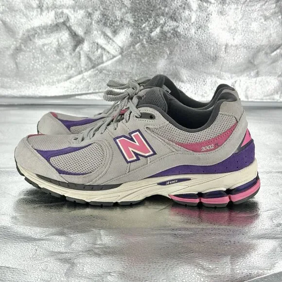 New Balance Mens 11.5 2002R Rain Cloud Prism Purple Lifestyle Sneaker M2002RWB